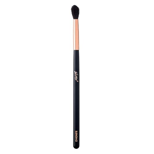 Skone Cosmetics Blending Eye Brush - Luxe Premium Rose Gold and Synthetic Eye Blending Brush - Professional Grade Nylon Blending Brush Used To Blend