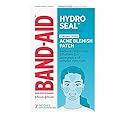 Band-Aid Brand Hydro Seal Acne Patches for Face, Non-Medicated Acne Blemish Patch Absorbs Fluids & Provides a Protective Healing Environment