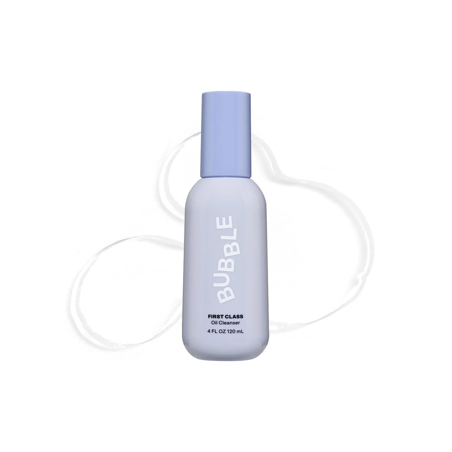 Bubble Skincare First Class Face Oil Cleanser - Facial Cleansing Oil + Makeup Remover Enriched with Rosehip Seed Oil + Sunflower Seed Oil to Nourish +