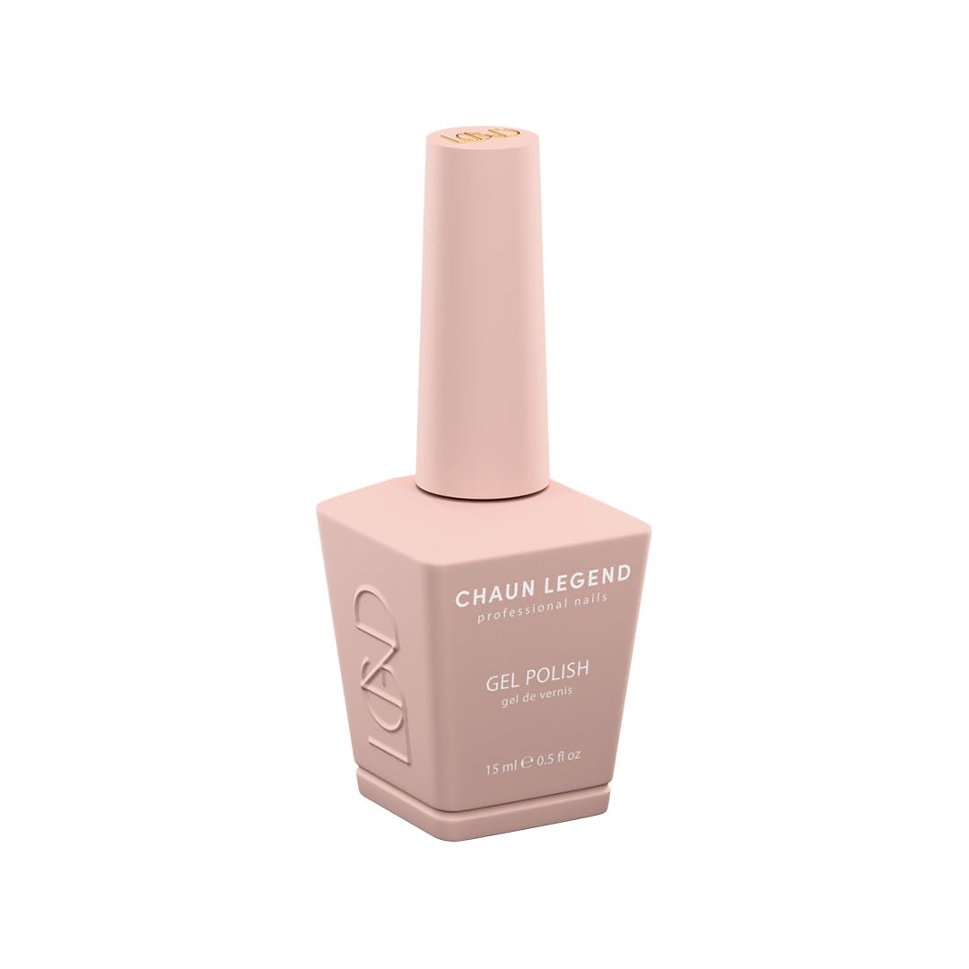 Chaun Legend Gel Nail Polish | Blushin' & Crushin' LG5125 (soft coral nude) | Soak Off UV LED Cure Gel Polish High Gloss 15ml Beauty & Personal Care Chaun Legend Professional Nails