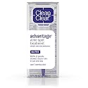 Clean & Clear Advantage Acne Spot Treatment, Oil Free Acne Treatment with Salicylic Acid, Witch Hazel, and BHA, Gel Pimple Cream for Adults and Teens