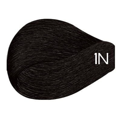 Vivitone Permanent Cream Color (1N Black) 3oz. - 100% Grey Coverage, Long Lasting Shine, Made in Italy.