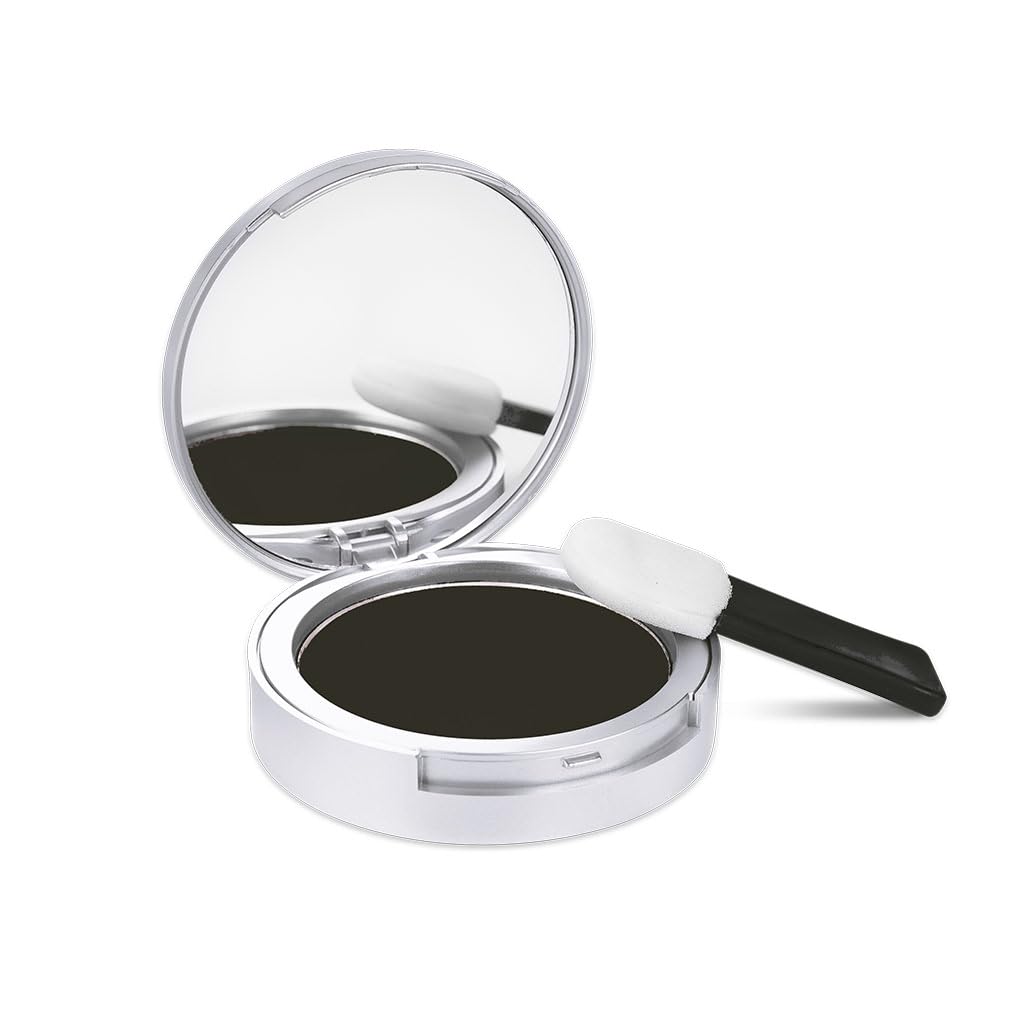 Thicken It 100% Scalp Coverage Hair Powder - BLACK - Talc-Free, Water Resistant Hair Loss Concealer, Thicker Than Hair Fibers & Sprays