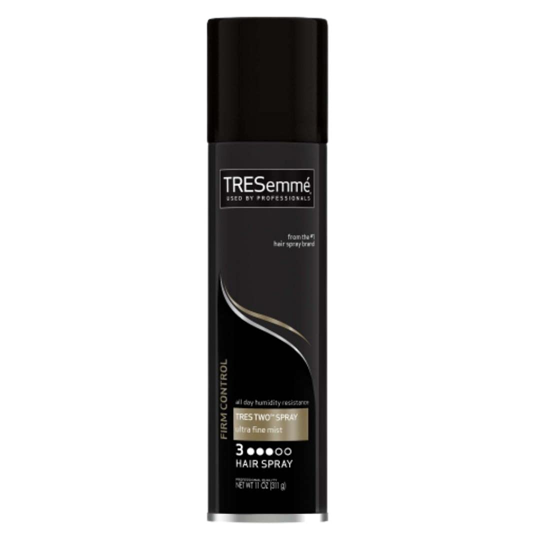 Firm Control Hair Spray Bottle - Anti Frizz Spray for All Hair Texture | All Day Humidity Control Hairspray for Women with Ultra Fine Mist & Floral