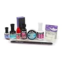 Mia Secret Acrylic Nail Kit: 1/2 oz liquid monomer, 1/2 oz clear acrylic powder, ultra quick nail glue, 1/2 oz ultra gloss top coat, fancy 20 nail Beauty & Personal Care Mia Secret