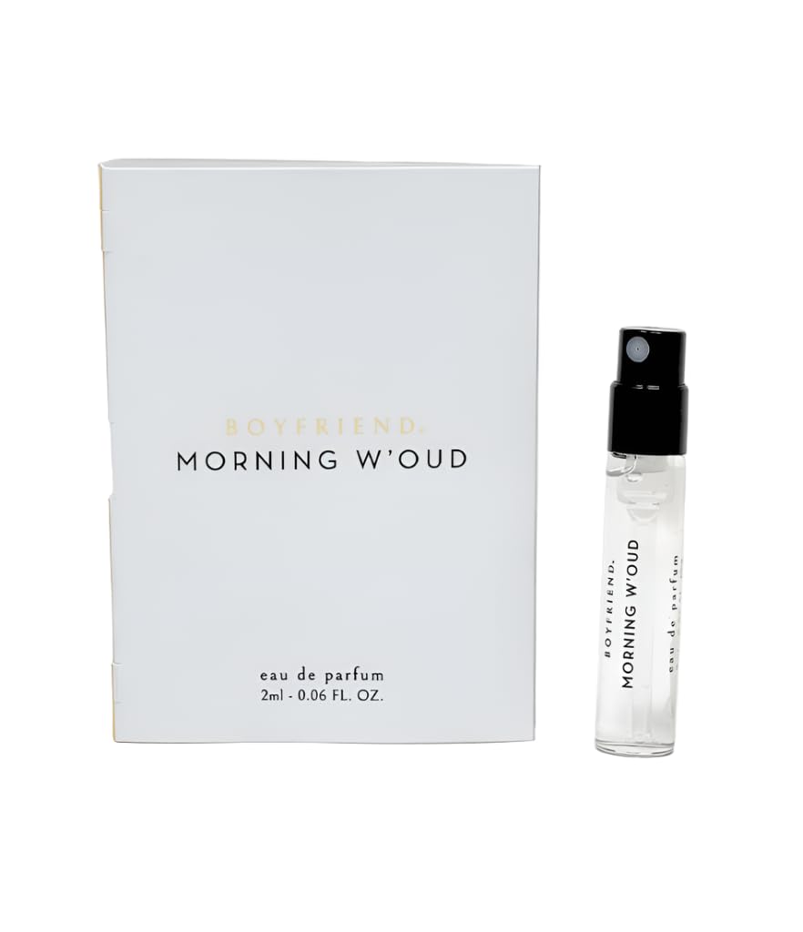 Boyfriend Morning W’oud Eau de Parfum Sampler Spray Vial by Kate Walsh, 0.06 fl oz/2 ml