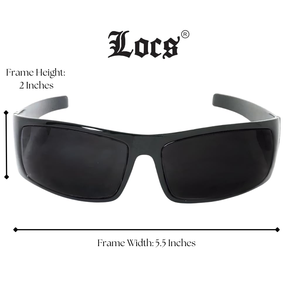 Locs Dark Lens Hardcore Sunglasses