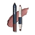 TRE'STIQUE Shadow Crayon, Refillable Eyeshadow Crayon With Built-In Blending Brush, Sustainable Shadow Makeup, Clean Beauty Eyeshadow