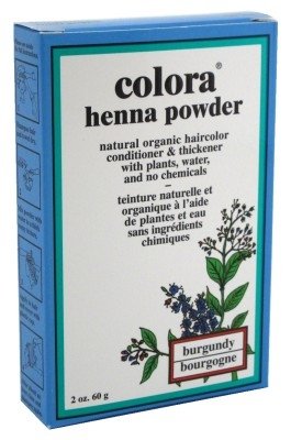 Colora Henna Powder Hair Color Burgundy 2 Ounce (Pack of 3)