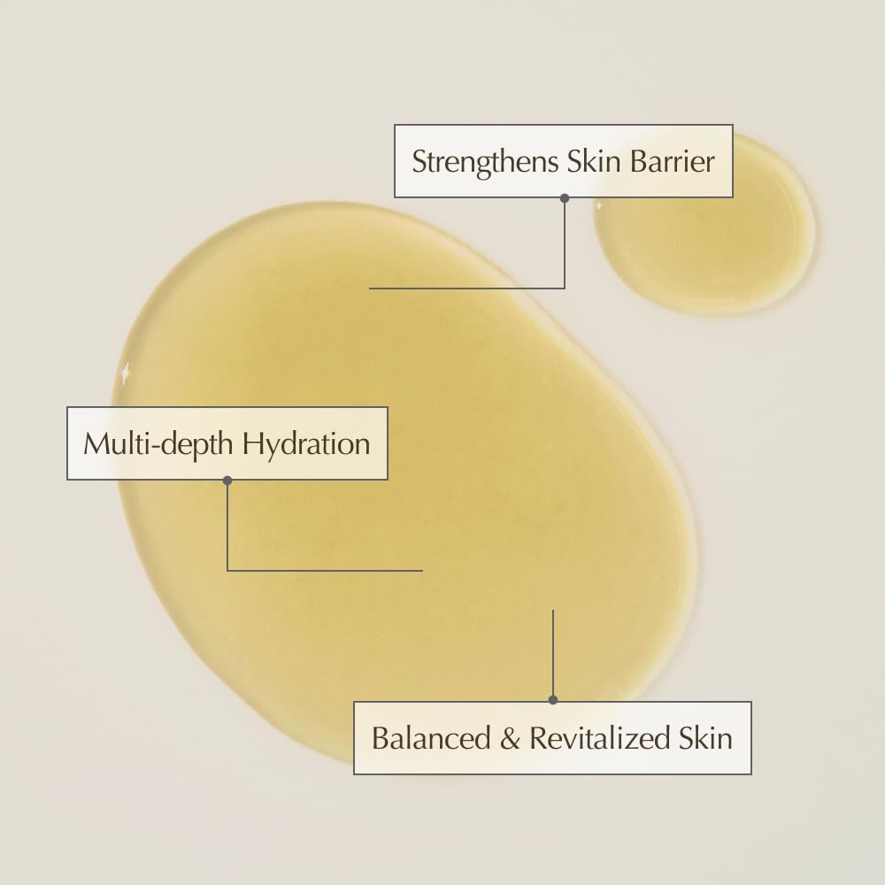 KAINE Kombu Balancing Ampoule Toner for Glass Skin, Deep Hydration & Skin Barrier Strengthening with 1% Panthenol and 60% Fermented Kombu, Korean Skin