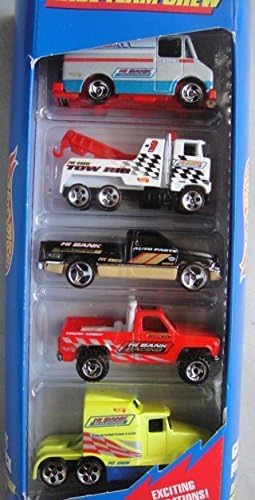 HOT WHEELS GIFT PACK RACE TEAM CREW EXCITING DECORATIONS