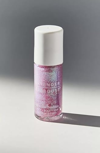 Lavender Stardust Roll-On Shimmer Glitter for Face, Body & Hair - Prism