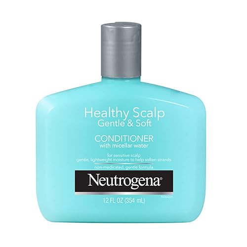Neutrogena Gentle & Soft Healthy Scalp Conditioner for Sensitive Scalp & Lightweight Moisture, with Micellar Water, pH-Balanced, Paraben