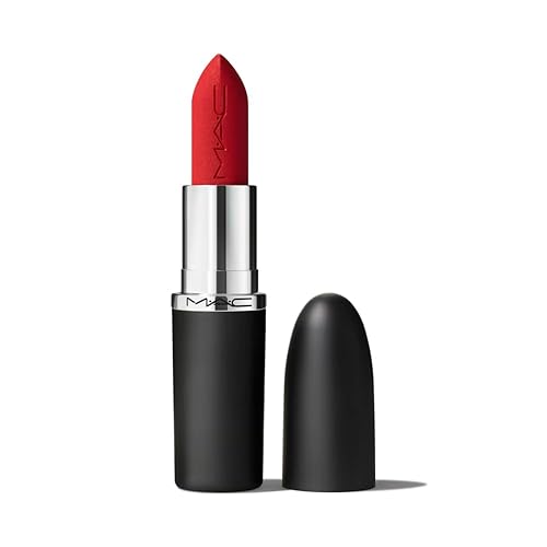 MAC M·A·CXIMAL Silky Matte Lipstick, Red Rock, 0.1 Ounces