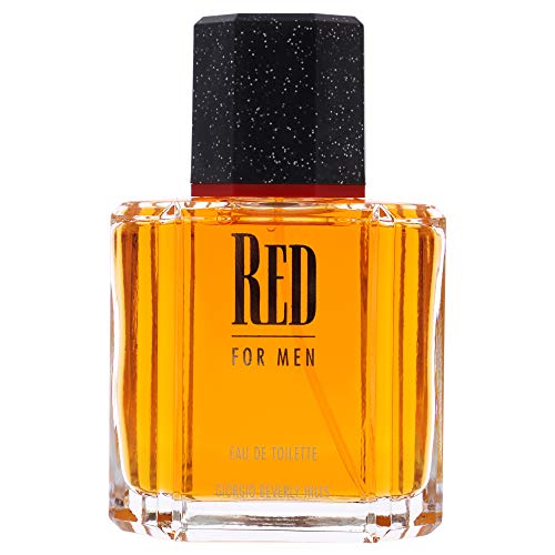 Giorgio Beverly Hills Men's Cologne, Red, Eau De Toilette EDT Spray, 3.4 fl oz