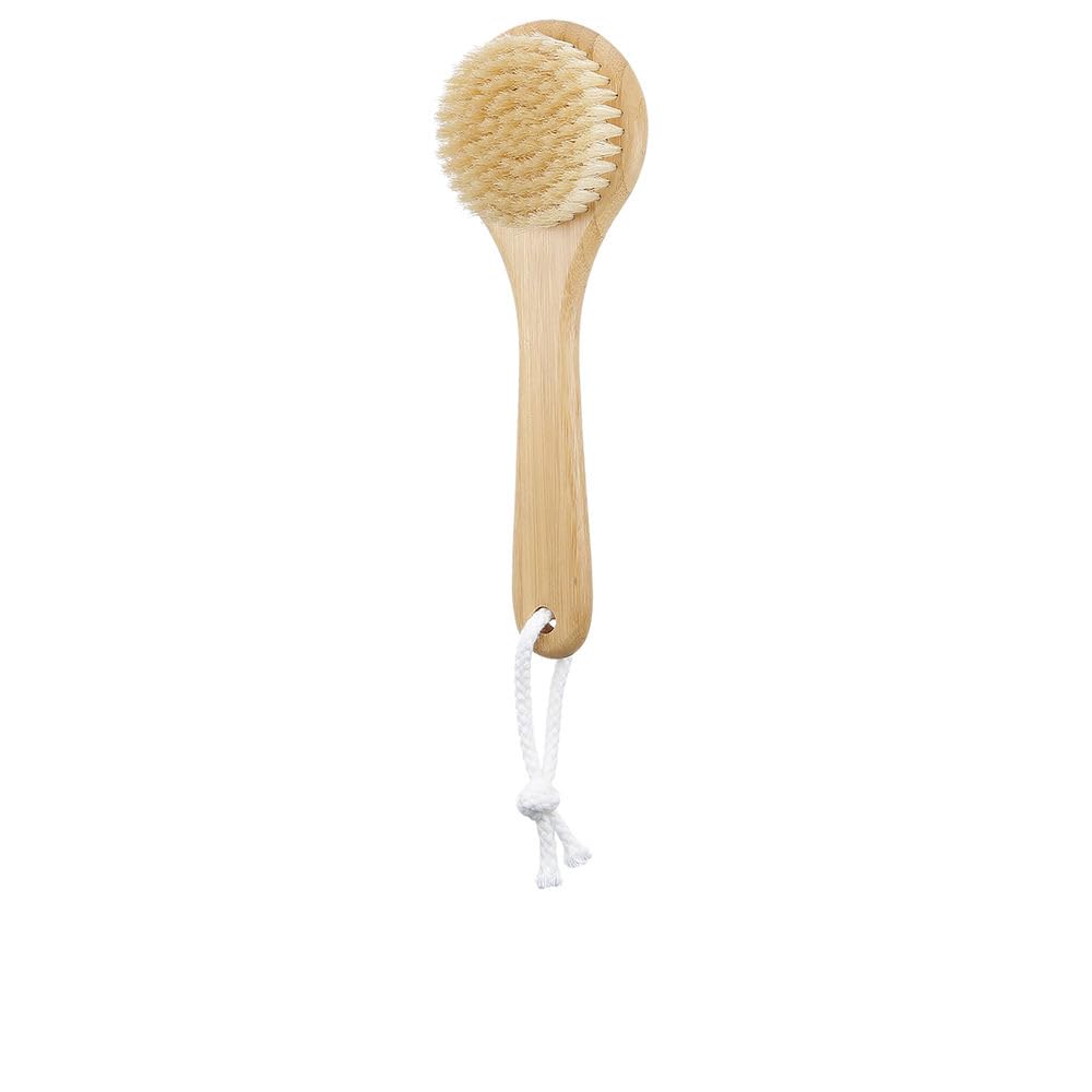 LUSSONI SC Bamboo Natural Body Brush with Handle Beauty and Personal Care LUSSONI