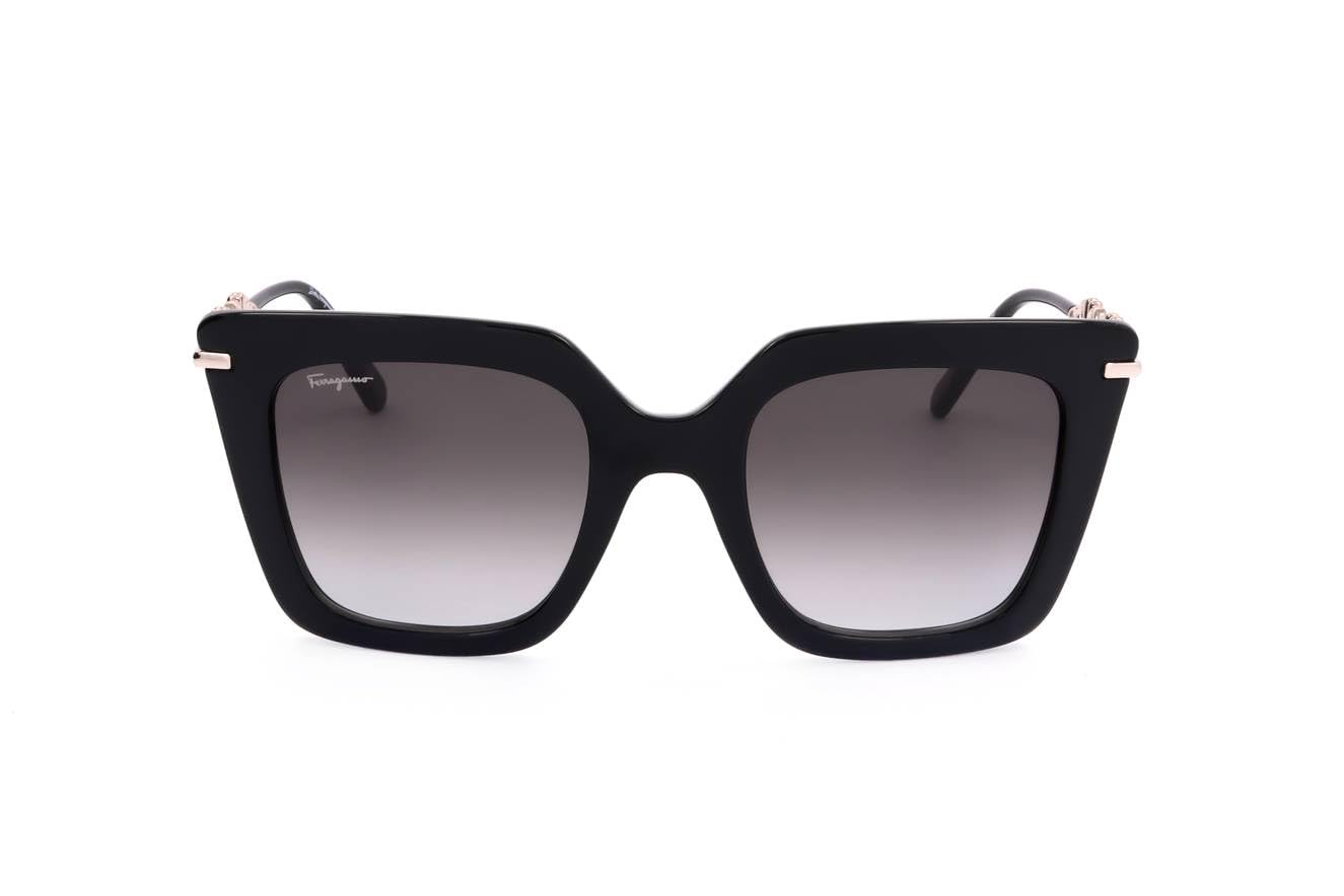 Ferragamo Women's Sf1041s 51Mm Sunglasses, Black