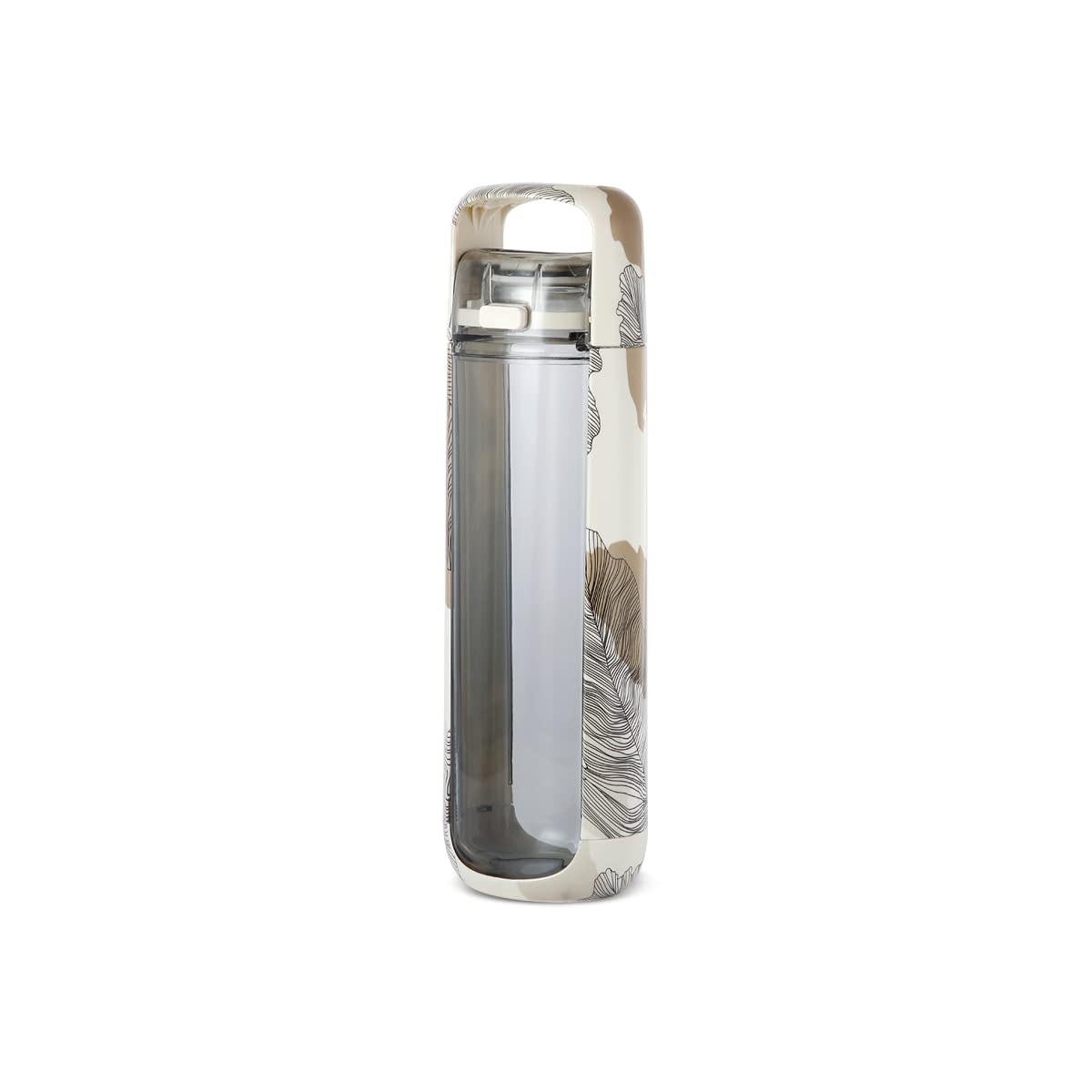 KOR One Planet 25oz Tritan Water Bottle with Lid Safety Lock, One Click Open Cap and Ergonomic Carry Handle - Features Unique Water-Dipped Designs