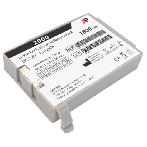 Artisan Power Replacement Battery for CME Jorgensen Labs Bodyguard 323, 545, 757, Jorvet VetPro 2000 Infusion Pumps - Replaces OEM Battery 130-050XA Beauty and Personal Care Artisan Power