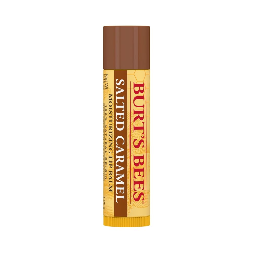 Burts Bees Salted Caramel Moisturizing Lip Balm Lip Balm (Limited Edition) Unisex 0.15 oz