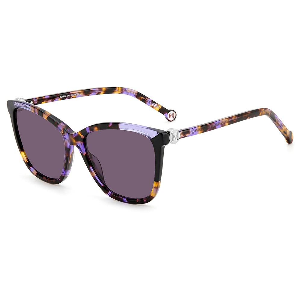 Carolina Herrera Violet Butterfly Ladies Sunglasses CH 0052/S 0F0T/UR 58