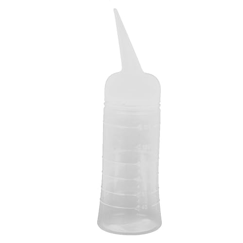 Inzopo 120ml Salon Hair Color Applicator Bottle Hairdressing Measuring Tool