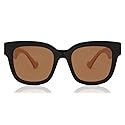 Gucci Women's Oversized Square Sunglasses, Black-Pink-Brown, One Size