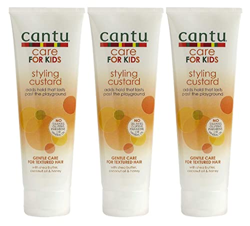Cantu Care For Kids Styling Custard 8 Ounce Tube (Pack of 3)