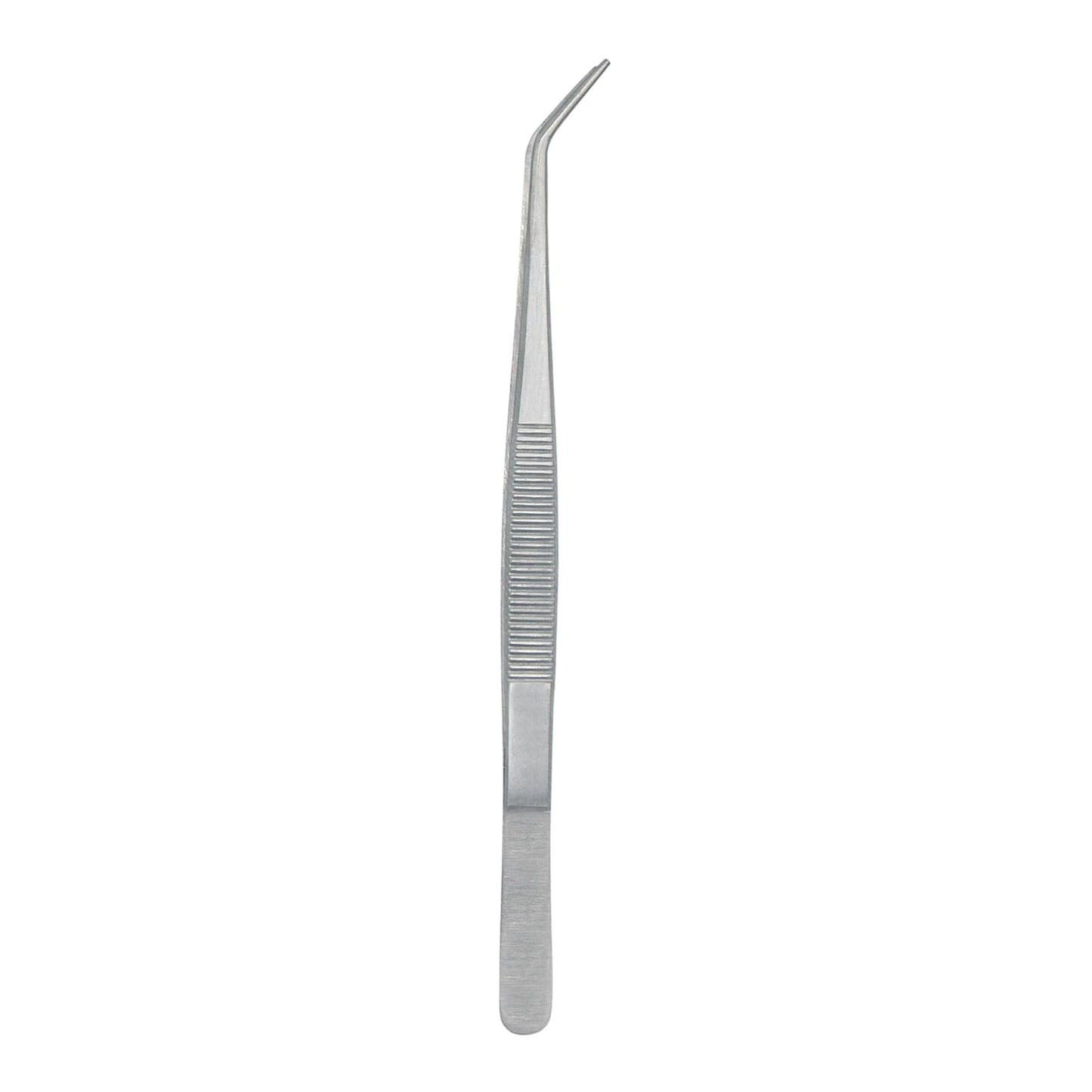 Stainless Steel Tweezers, with Curved Serrated Tip Multipurpose Tweezers Sewing Machine Tweezers Forceps for Craft Repairing (1) Beauty and Personal Care SURGICAL ONLINE