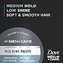 Dove Men + Care Sculpting Paste - Textured Look/Medium Hold/Matte Finish - Net Wt. 1.75 OZ (49 g) Each - Pack of 2