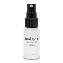 Mehron Makeup GlitterSpray | Hair and Body Glitter Spray | Body Shimmer Spray 1 fl oz (30 ml) (White) perfect for Beauty, Theater, Halloween, Parties