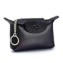 YANVIPERISK Women's Coin Purse with KeyChain, Mini Bag with Zipper - Wristlet Wallets for Men & Women