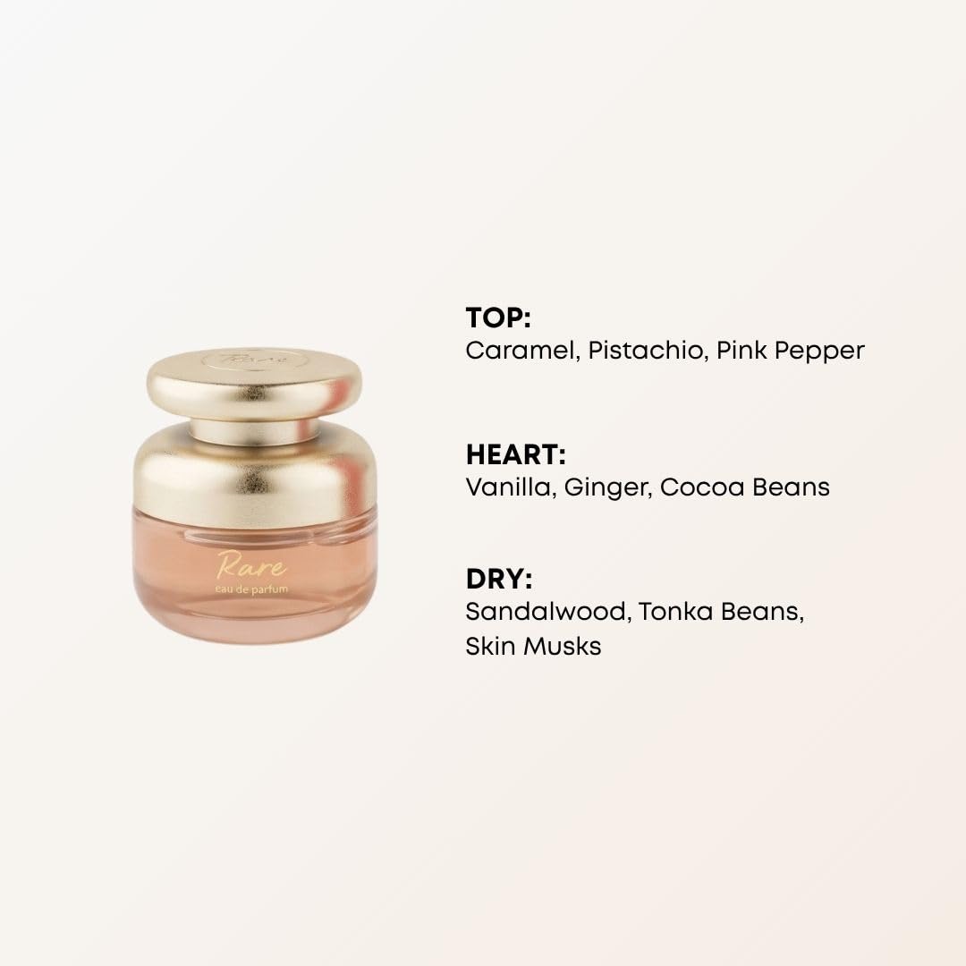 Rare Beauty Selena's Faves Mini Fragrance & Blush Set - EAU De Parfum Rollerball (.16 Fl Oz) and Liquid Blush in Happy (.25 Oz)