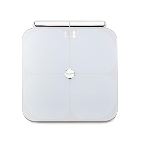 FlexFit Scale for Body Weight and Fat Percentage, 8 Electrodes High Precision Digital Scale Accurate Measurement of 56 Body Indicators, Bathroom…