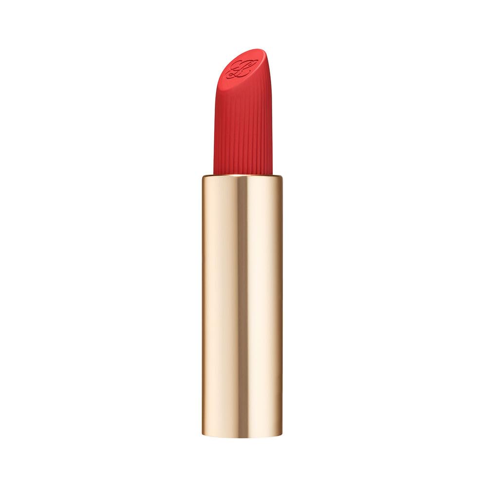 Estée Lauder Pure Color Long-Lasting Matte Lipstick for Women with Matte Finish | Plumping & Nourishing, 0.12 Ounce, Refill, 666 Captivated