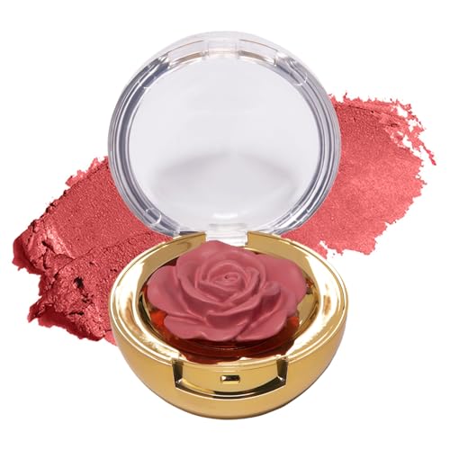 Winky Lux Cheeky Rose Cream Blush - High Pigment, Weightless Color for Cheeks, Effortlessly Blendable Makeup with Vitamin E, Cool Toned Light Pink