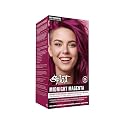 Splat Midnight Magenta Semi Permanent Hair Dye Kit, 1 Application, Includes Deep Reconstructor Conditioner, Lasts 30 Washes, No Bleach Required, Vegan