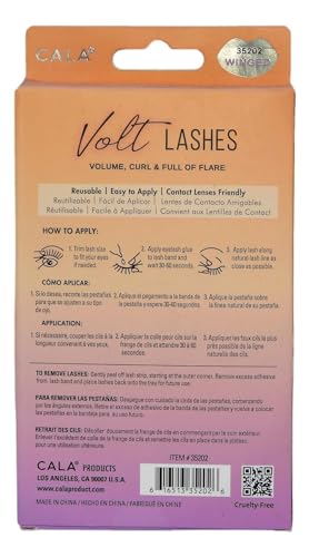 Cala Volt Lashes volume, curl & full of flare 5 pairs (winged)