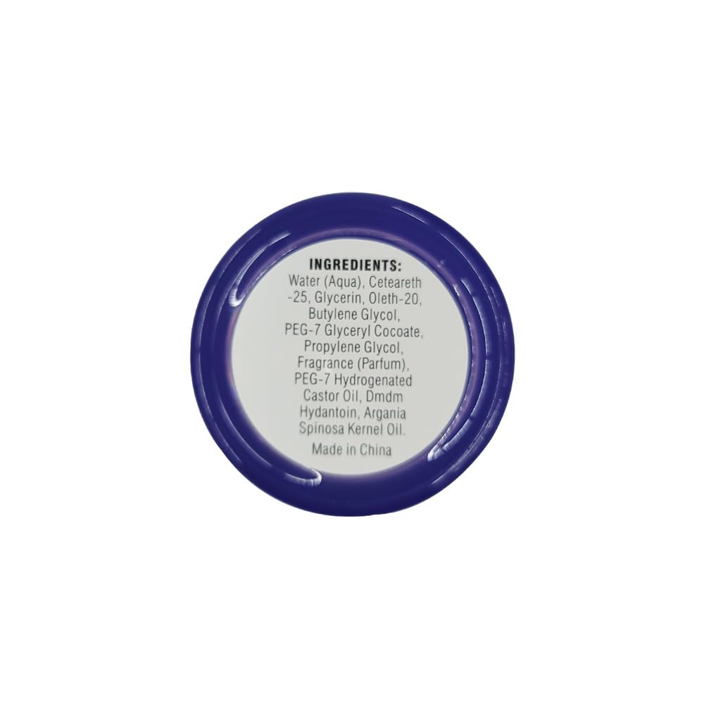 Style Factor EDGEBOOSTER Strong Hold Water-Based Pomade 0.85 Oz Mini Travel Size (0.85 Fl Oz (Pack of 1), Blueberry)
