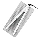 IDesign 23433 iDesign Silicone Heat-Resistant Hair Styling Tools Storage and Travel Pouch for Curling Irons, Straighteners, Wands - Gray