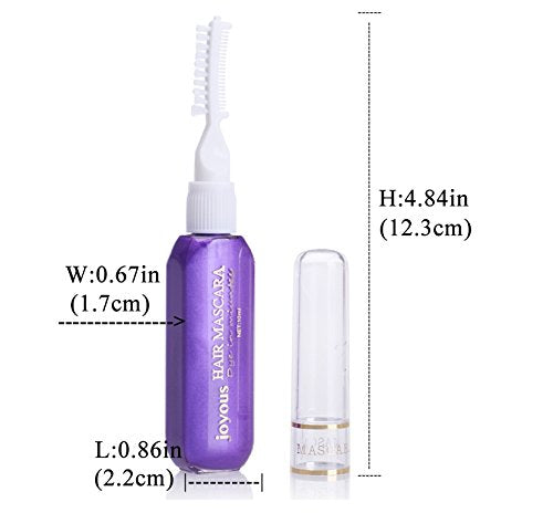 Professional Temporary Hair Mascara Hair Chalk Hair Color Stick Salon Diy Hair Dye(Green)