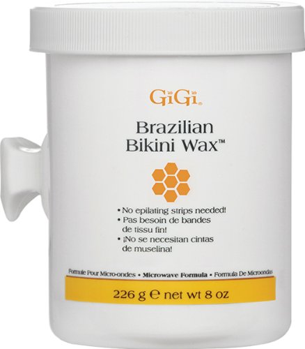 Gigi Brazilian Bikini Wax Microwave Formula (Pack of 6) Beauty and Personal Care GIGI