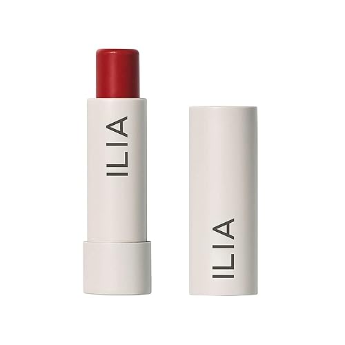 ILIA - Balmy Tint Hydrating Lip Balm | Buildable Lip Color + Soft Shine | Nourish + Moisturize with Shea Butter & Rosehip Seed Oil | Vegan, Clean