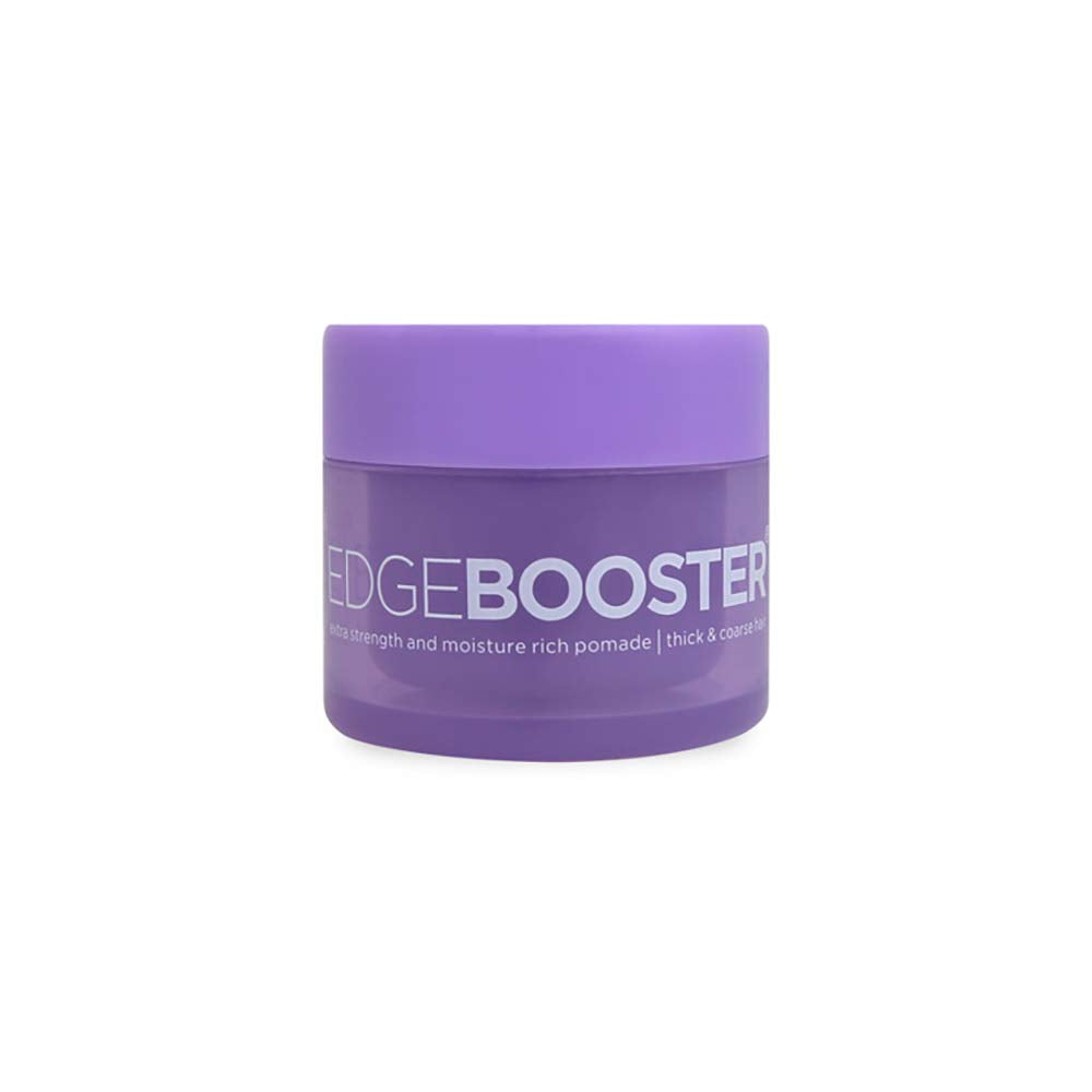 Style Factor Edge Booster Extra Strength and Moisture Rich Pomade 0.85oz Mini Travel Size (0.85oz, Pack of 1, Violet Crystal)
