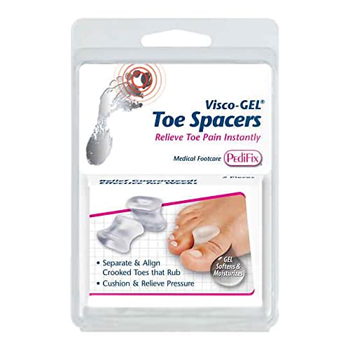 Pedifix Gel Smart Visco-gel Toe Spreaders - 1126 - Medium (4 Pack) Beauty & Personal Care Pedifix