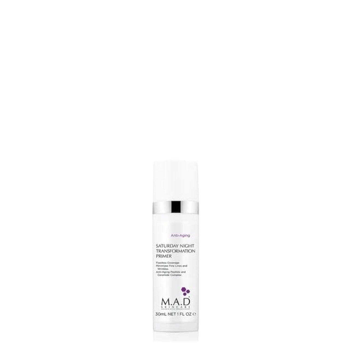 M.A.D Skincare Anti-Aging Saturday Night Transformation Primer W/Ceramide Complex