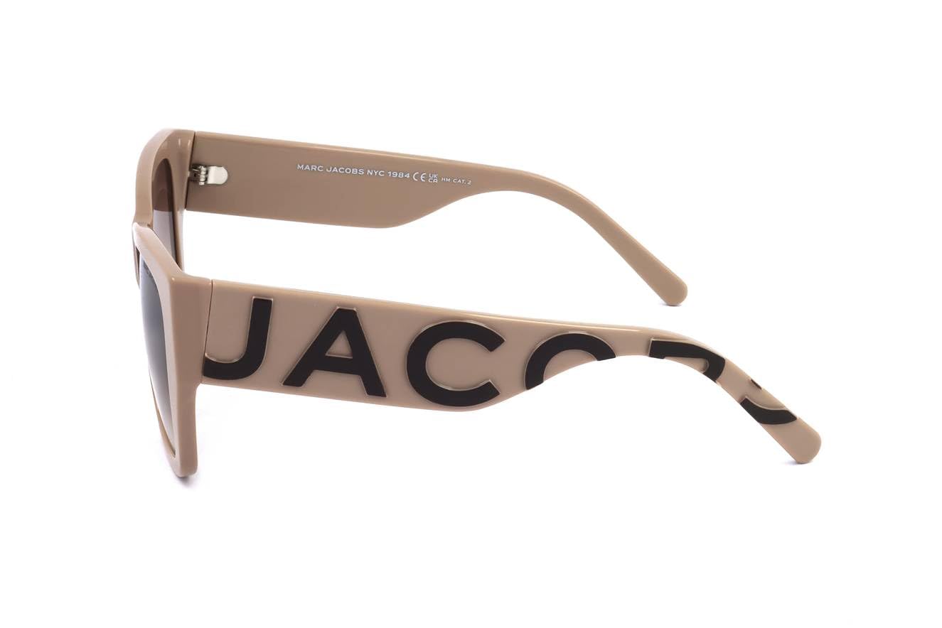 Marc Jacobs Womens MARC 695/S Sunglasses (pack of 1), Nude Brown, 55/16/145