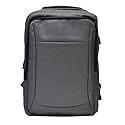 Nupouch Gray 17" x 12" x 5.5" Classic Minimalist USB Charging Port Water Repellent Travel Backpack for Women and Men