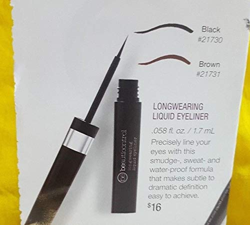 Beauticontrol Longwearing Liquid Eyeliner (Lot of 2) Brown