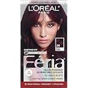 L’Oreal Paris Feria Multi-Faceted Shimmering Permanent Hair Color, High Intensity Hair Dye for 3X Highlights, 26 Black Cherry (Deepest Magenta), 1
